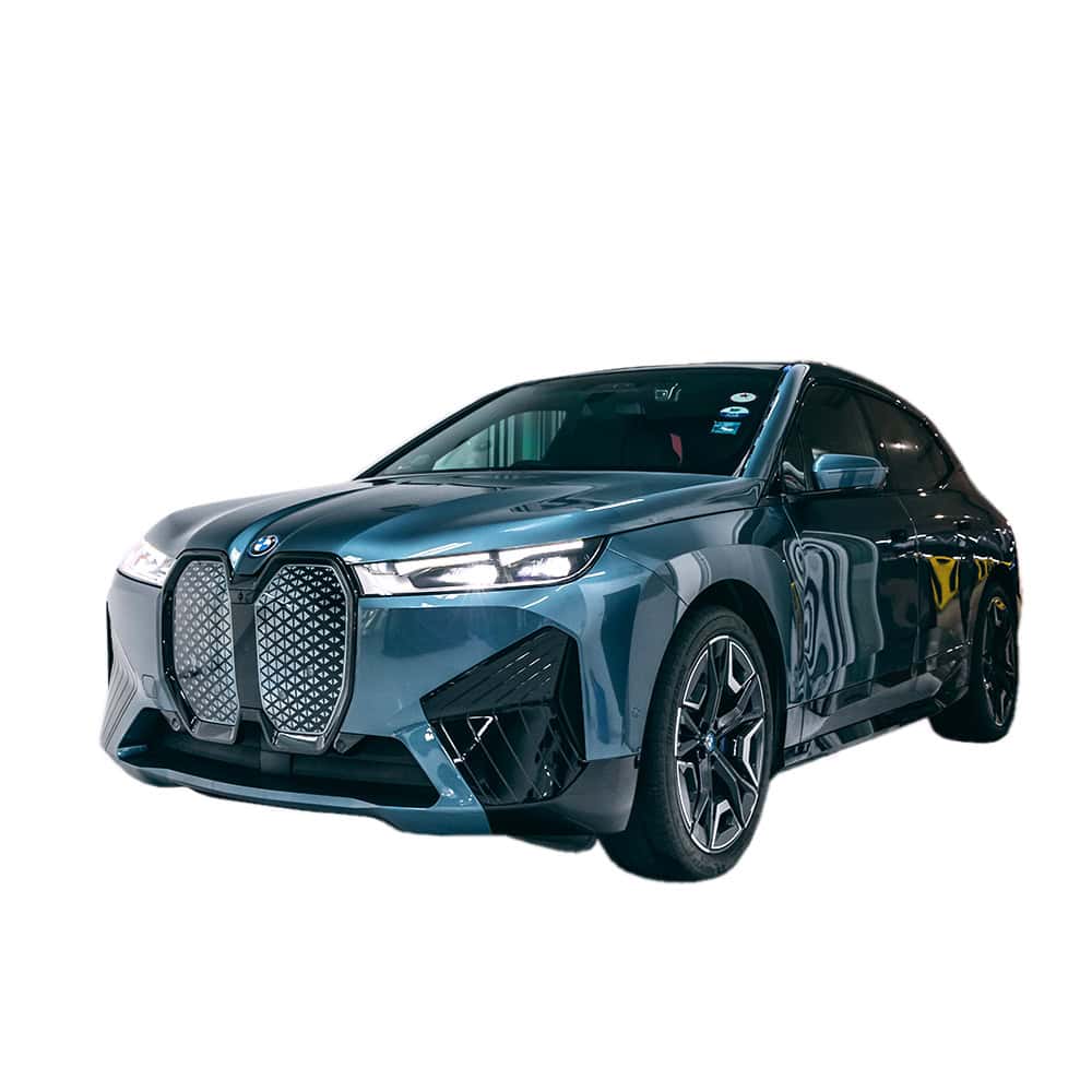 BMW electric car with RIKESHIELD protective film.