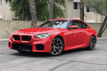 High-Quality BMW RIKESHIELD Films on M2 A-Pillar Kit.
